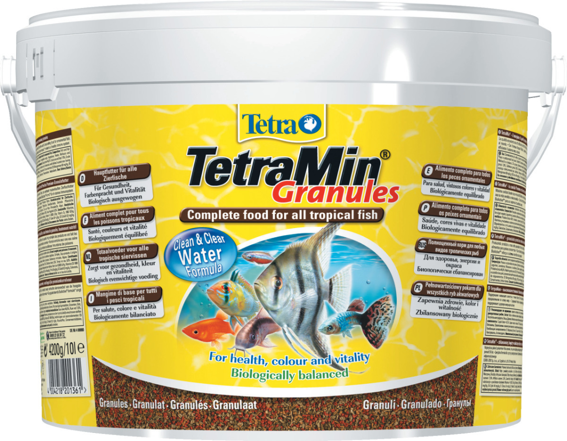 Aliment complet Tetramin granulés 10 litres