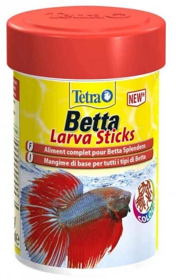 Sticks pour tortues aquatiques Tetra betta larvasticks 85 ml