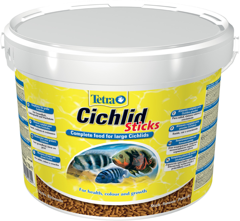 Aliment complet spécial cichlidés Tetra cichild sticks 10 litres
