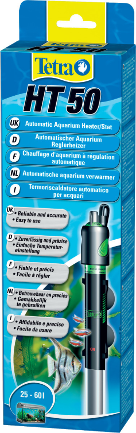 Chauffage d'aquarium à régulation automatique Tetra HT 50 | 25 - 60 litres