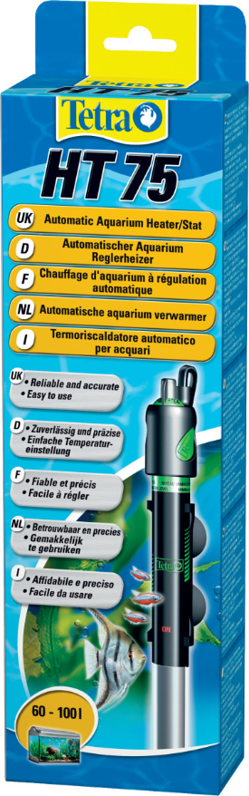Chauffage d'aquarium à régulation automatique Tetra HT 75 | 60 - 100 litres