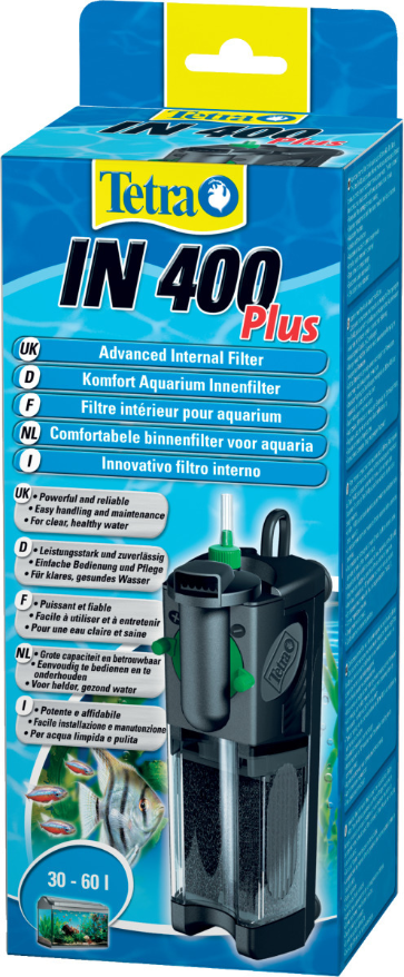Filtre intérieur pour aquarium Tetra filtre In 400 | 30 - 60 litres