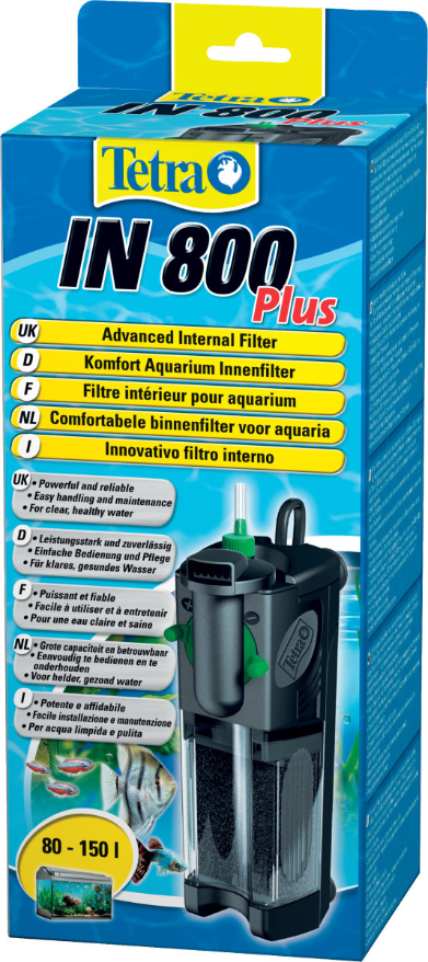 Filtre intérieur pour aquarium Tetra filtre In 800 | 80 - 150 litres