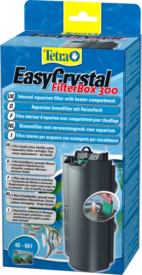 Filtre d'intérieur aquarium avec chauffage Tetra Easycrystal Filter Filter box 300 | 40 - 60 litres