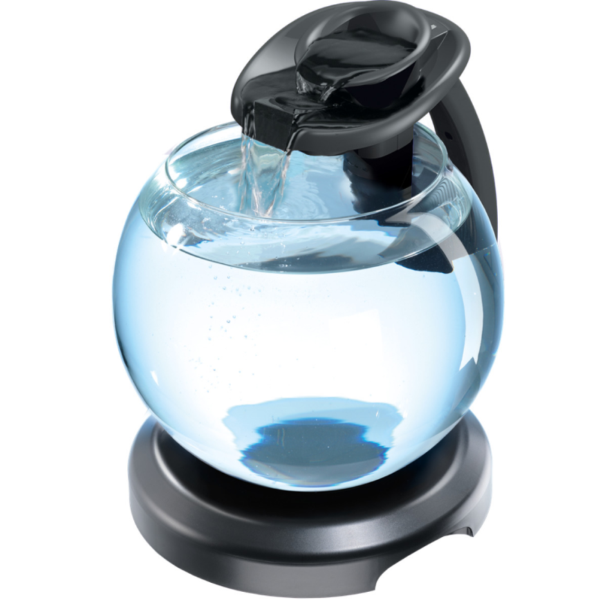 Aquarium Tetra duo waterfall globe