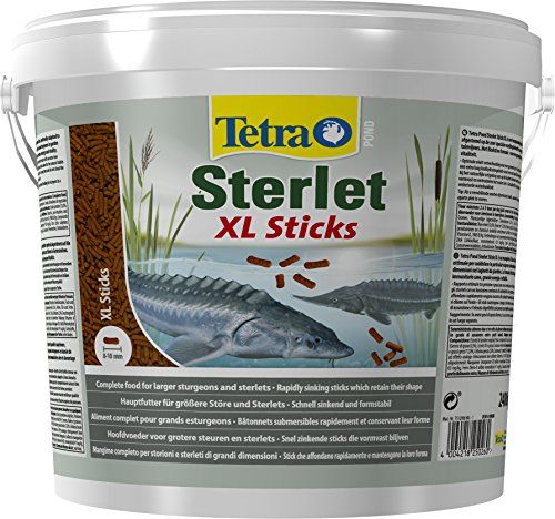 Aliment complet pour esturgeons Tetra pond sterilet sticks 5L
