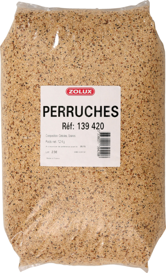Mélange pour perruches 12 kg