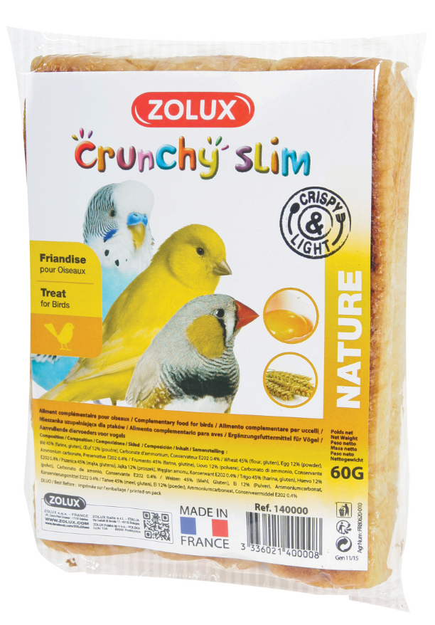 Friandises pour oiseaux Crunchy slim 3x20gr