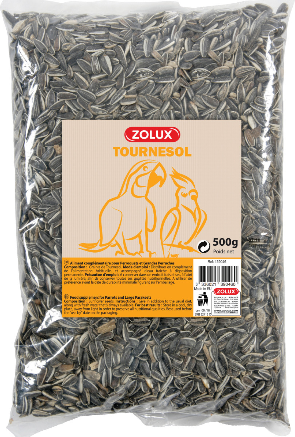 Graines de tournesol 0.5 kg