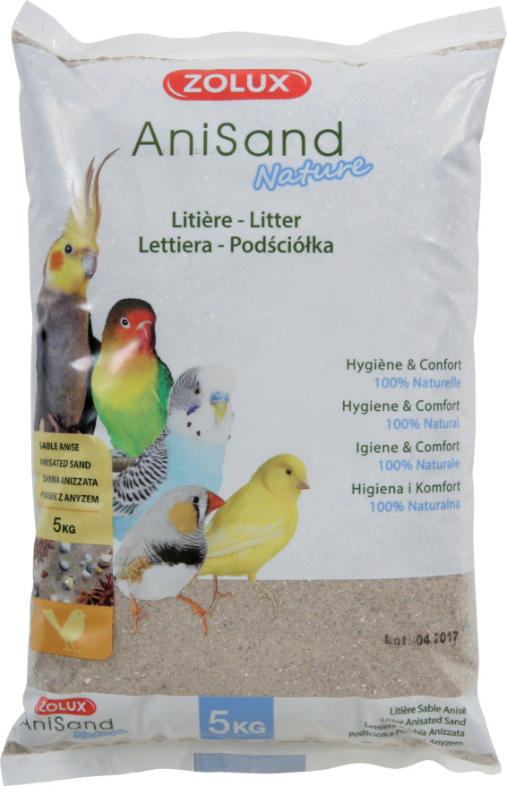 Litière sable Anisand nature 5 kg