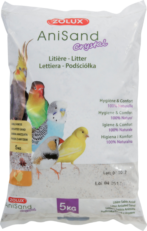 Litière sable Anisand crystal 5kg
