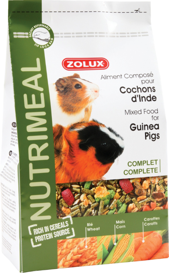 Aliment complet pour cochon d'Inde Nutrimeal 2.5 kg