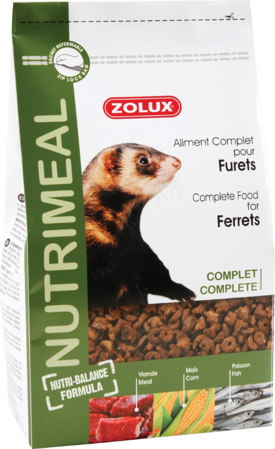 Aliment complet pour furets Nutrimeal 2.5 kg