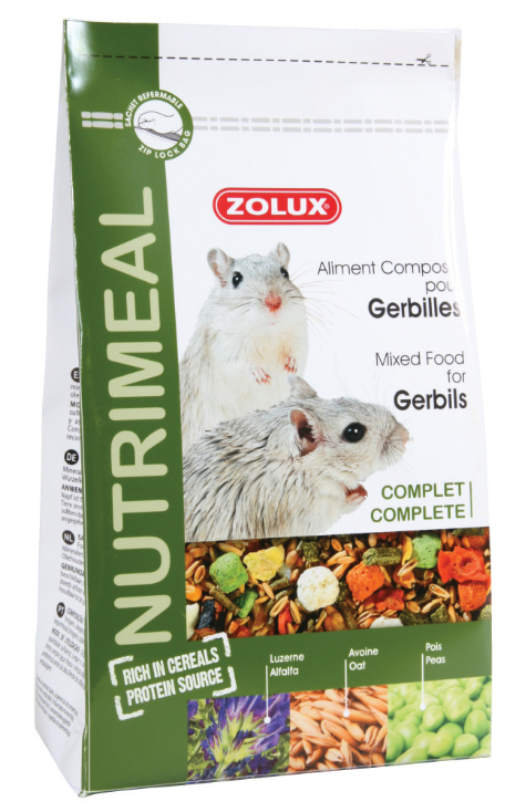 Aliment complet pour gerbilles Nutrimeal 800 gr