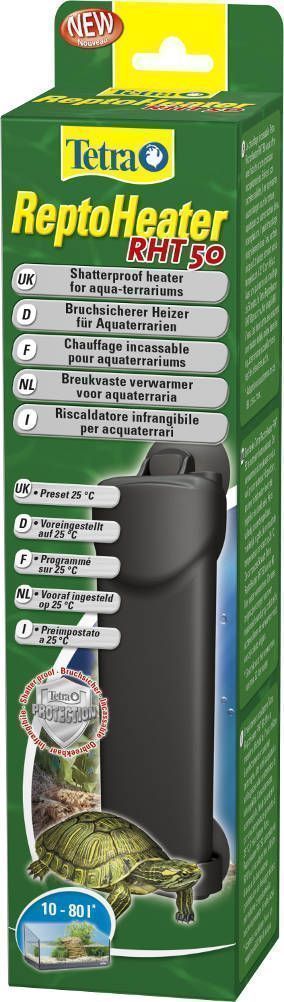 Chauffage ReptoHeater RHT 50 incassable pour Aquaterrarium
