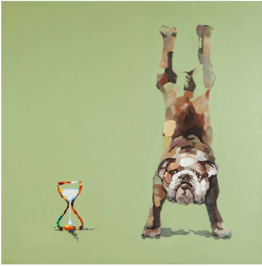 Toile murale imprimée Doggy