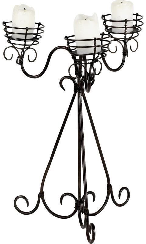 Bougeoir Arabesques 3 bougies