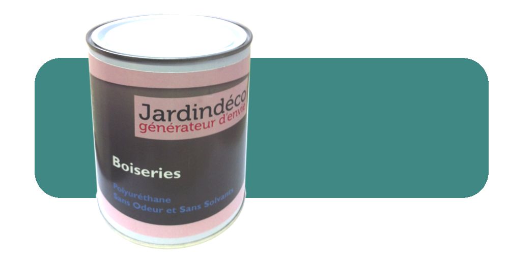 Peinture vert olive pour meuble en bois brut 1 litre