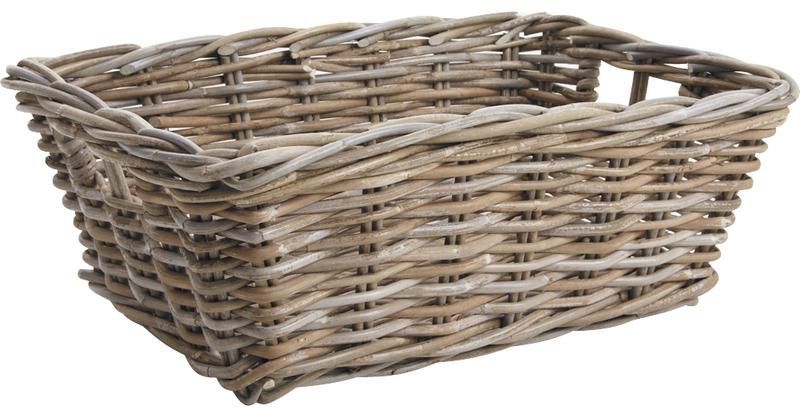 Manne de rangement poelet gris