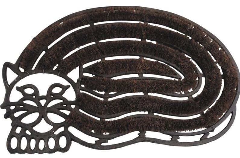 Paillasson chat fonte et coco