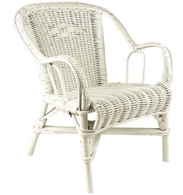Fauteuil enfant en rotin Loni