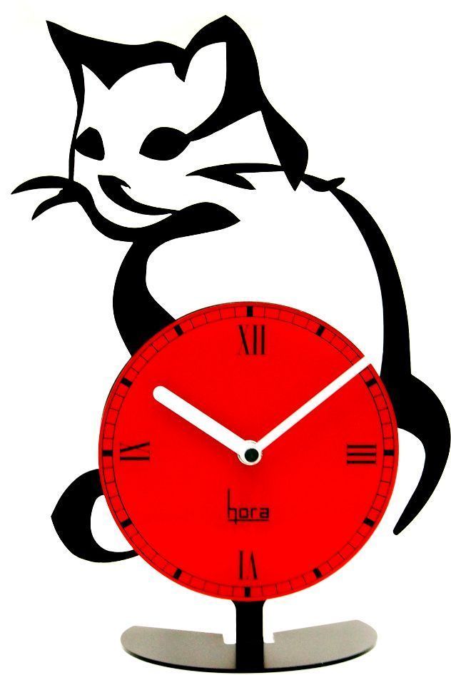 Horloge à poser Look@Cat