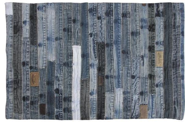 Tapis en jeans recyclé Ceintures