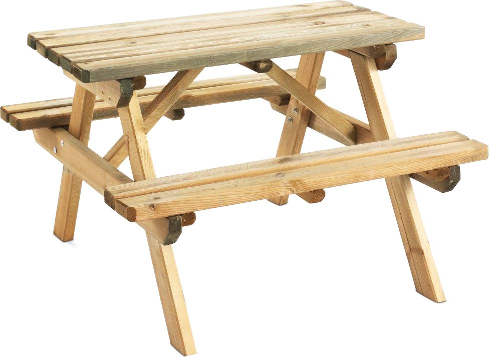 Table pique-nique bois pour enfant Wapiti