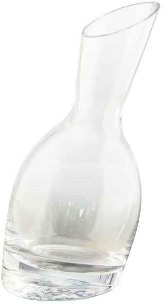 Carafe en verre inclinée 21 cm