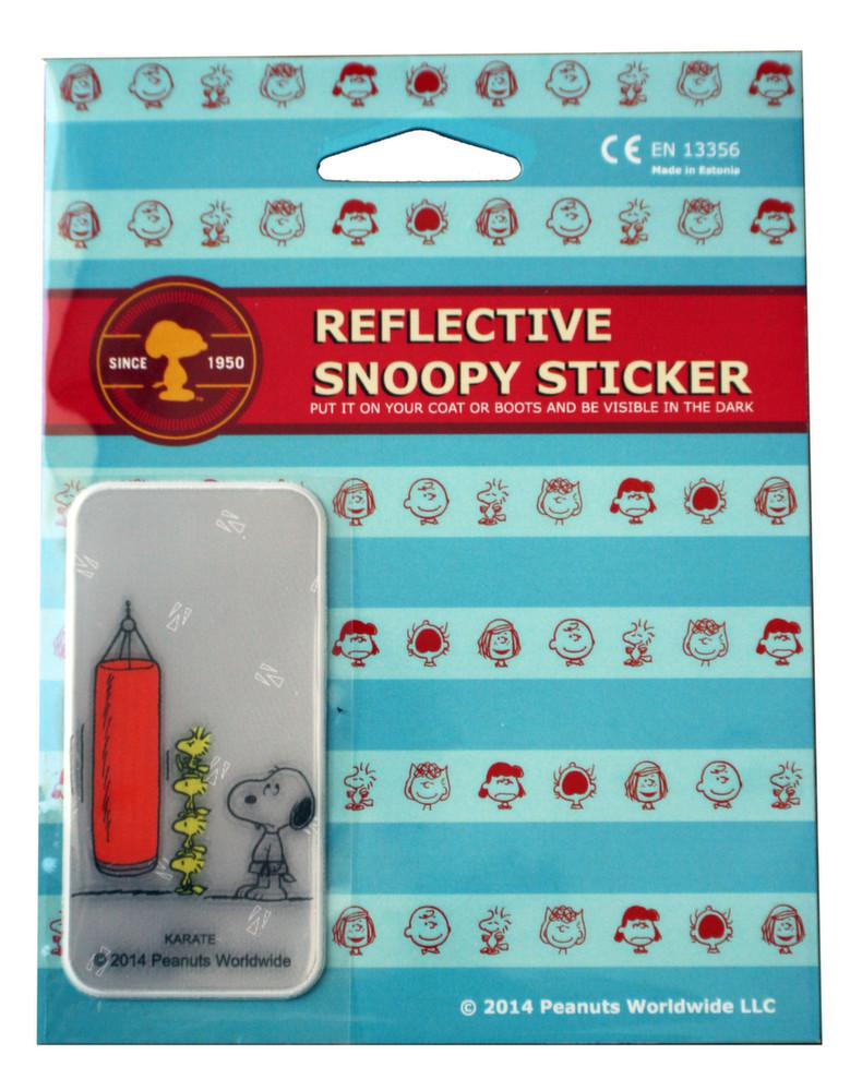 Sticker réfléchissant Snoopy Snoopy Karaté