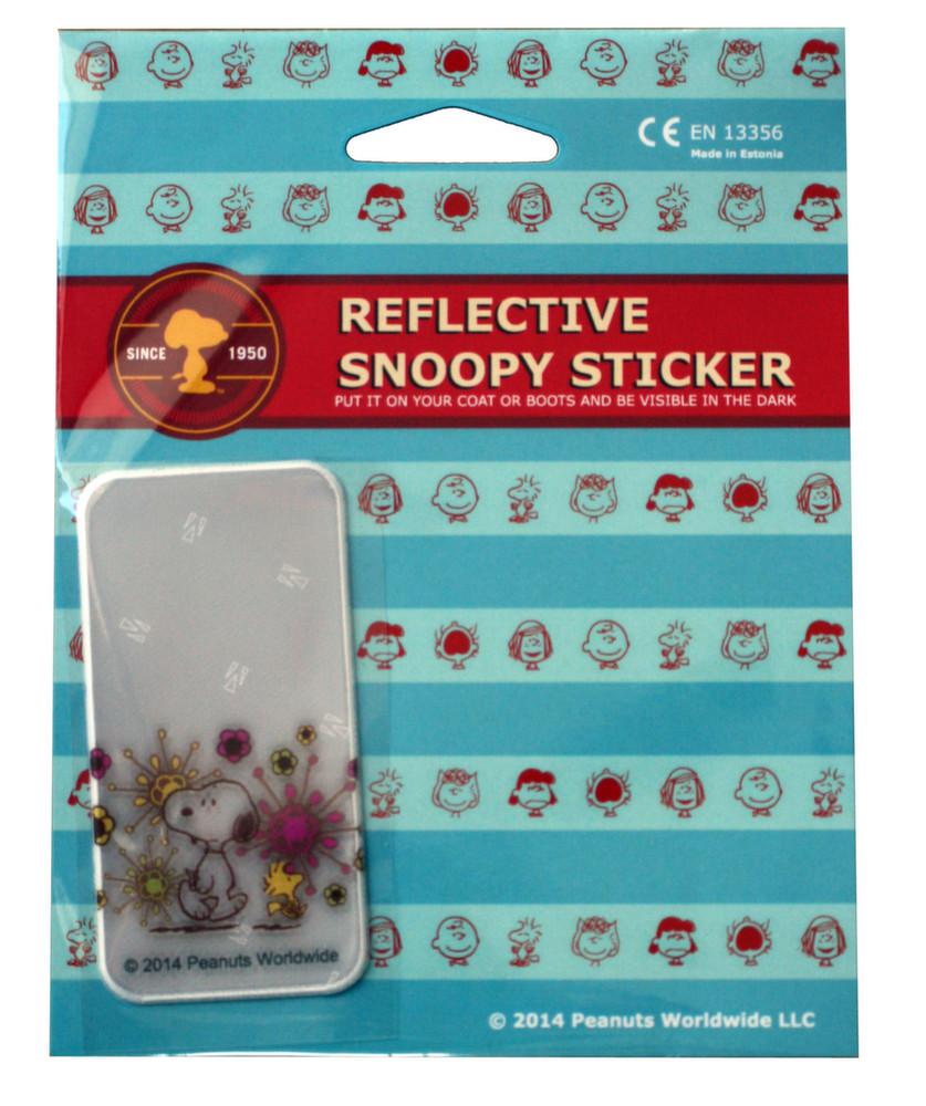 Sticker réfléchissant Snoopy Snoopy & Fleurs