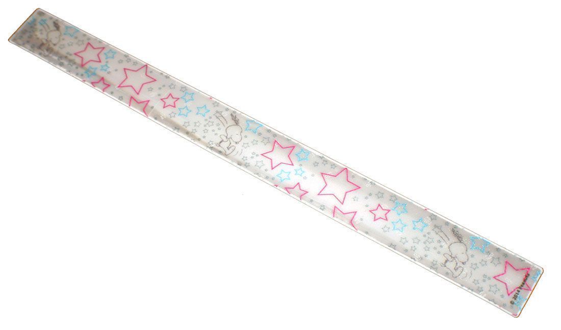 Bracelet réfléchissant Snoopy Snoopy & Etoiles roses