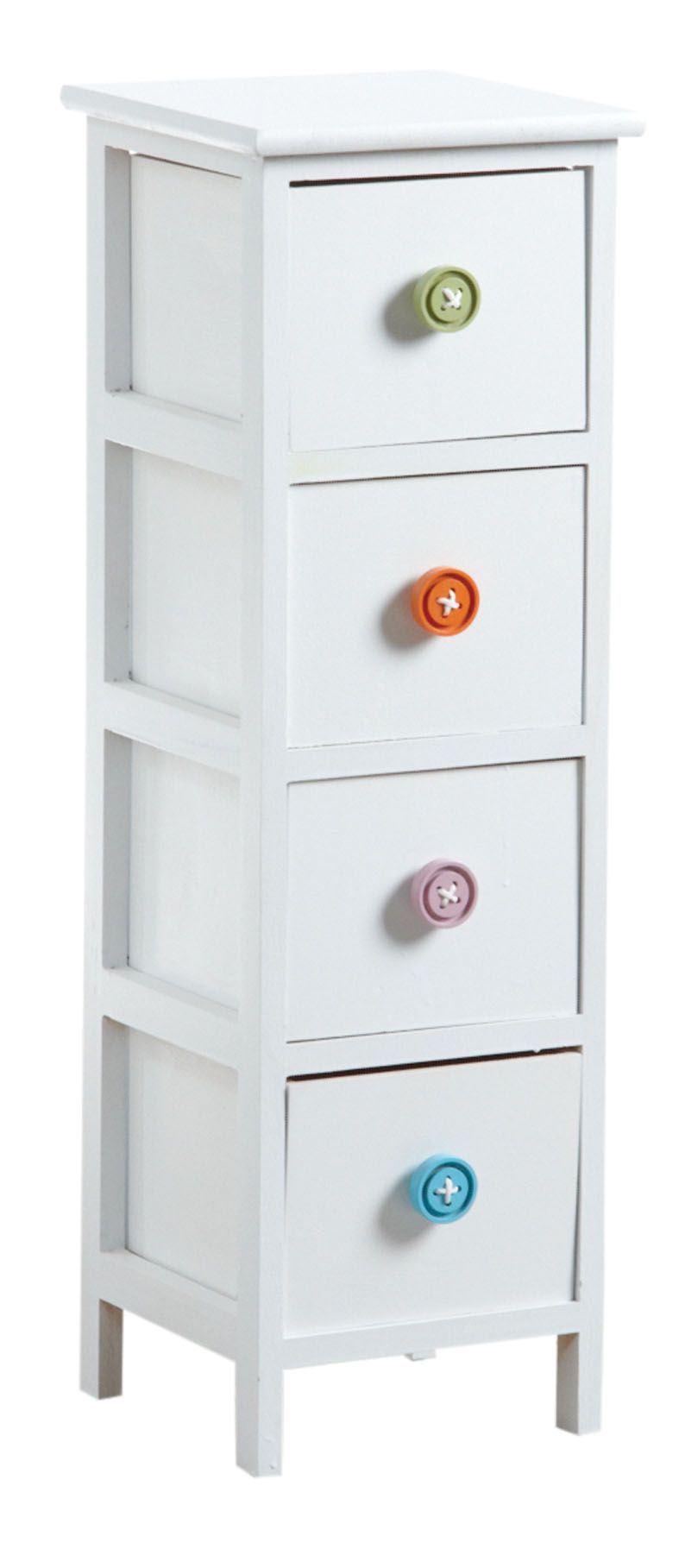 Commode 4 tiroirs avec boutons