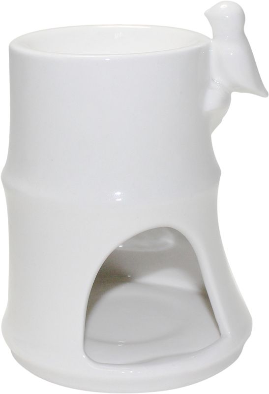 Brule parfum bambou en céramique laquée