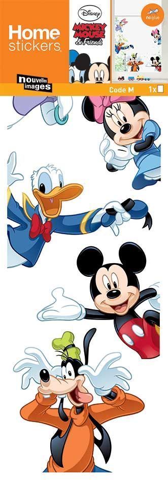 Sticker fenêtre Mickey et ses amis