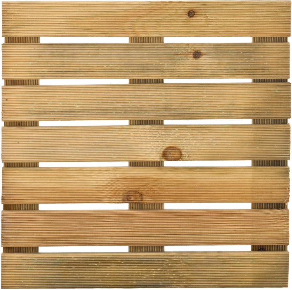 Caillebotis 50 cm en bois traité autoclave