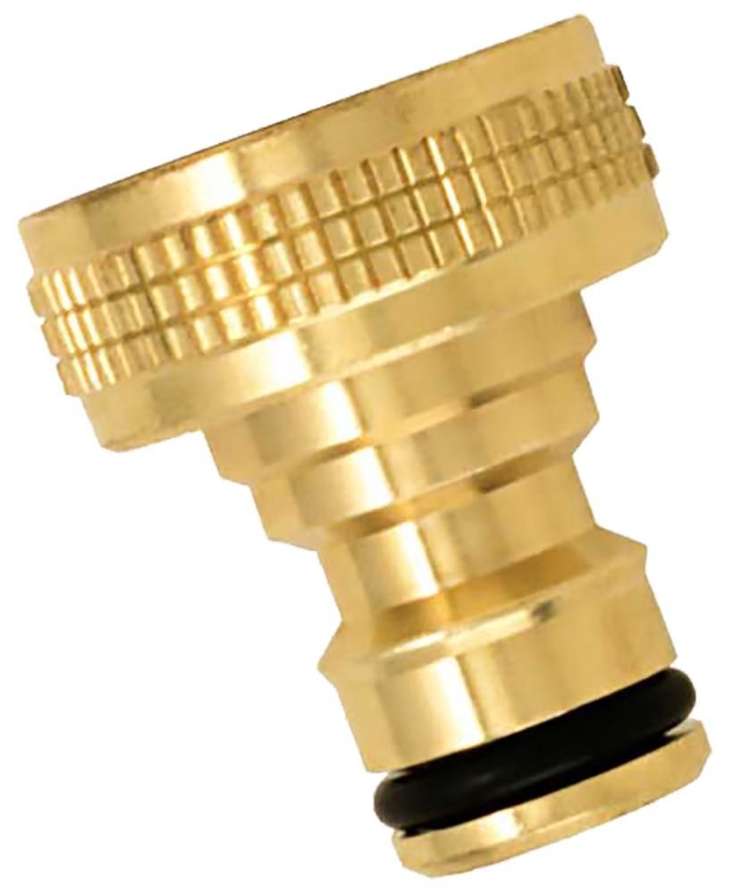 Nez de robinet femelle en laiton 15x21