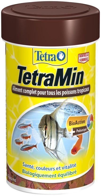 Aliment complet pour poissons tropicaux Tetramin 100 ml