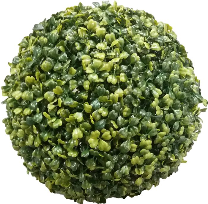 Boule de buis verte artificielle Diamètre 28cm