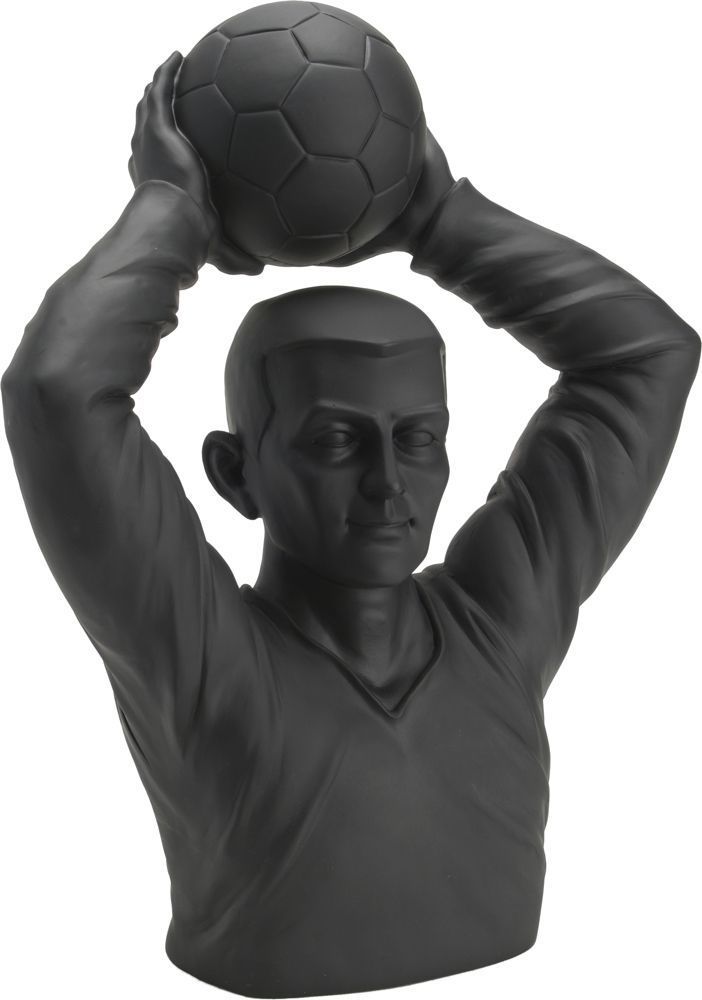 Footballeur en résine