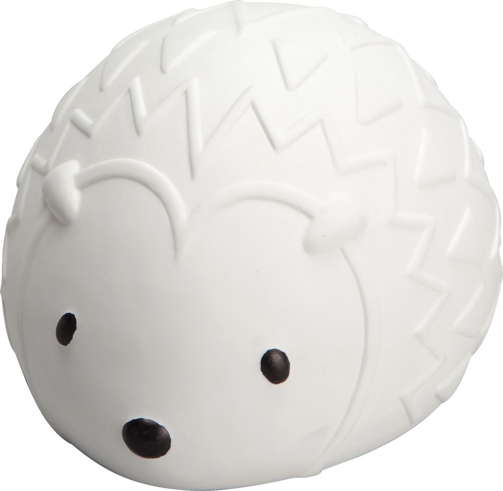 Lampe veilleuse en porcelaine blanche Hérisson 21 x 18 x 13.5 cm