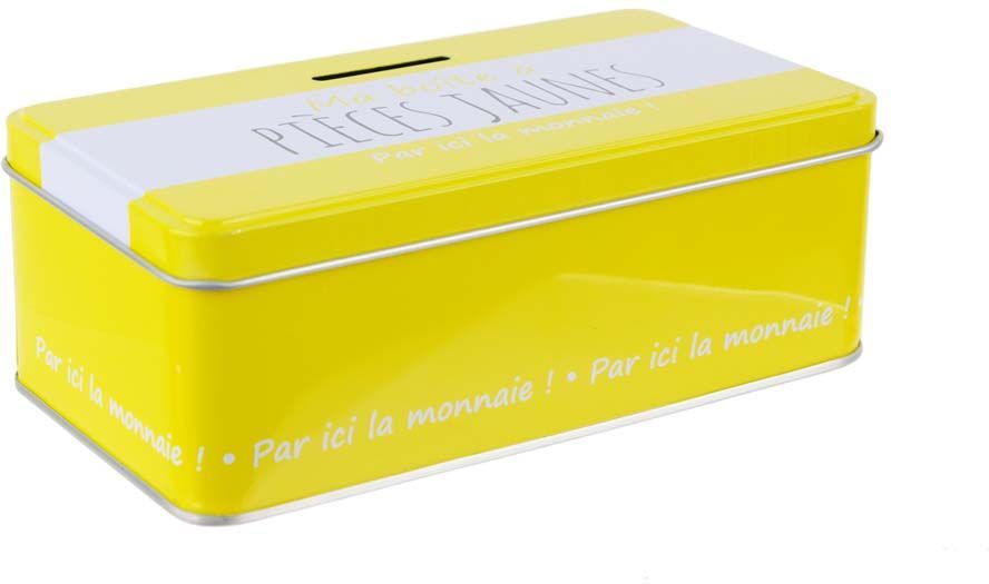 Ma boîte à pièces jaunes