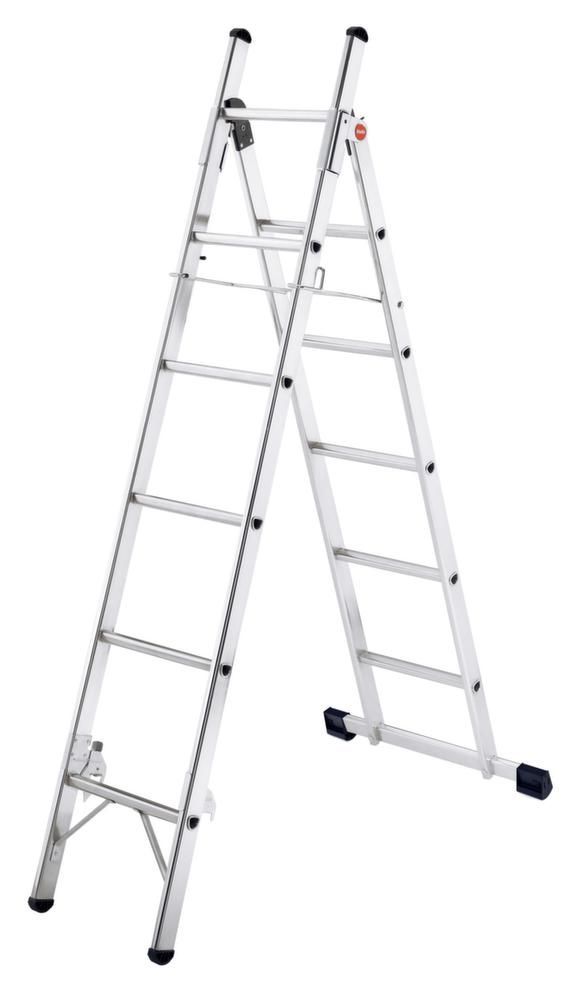 Echelle ménagére transformable Hailo 6x5 échelons