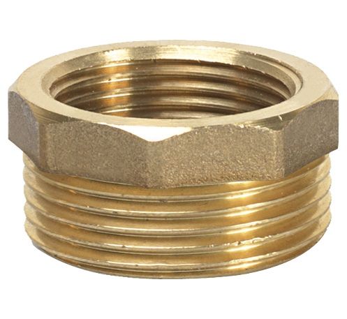 Raccord réducteur en laiton 1 f x 11/4m
