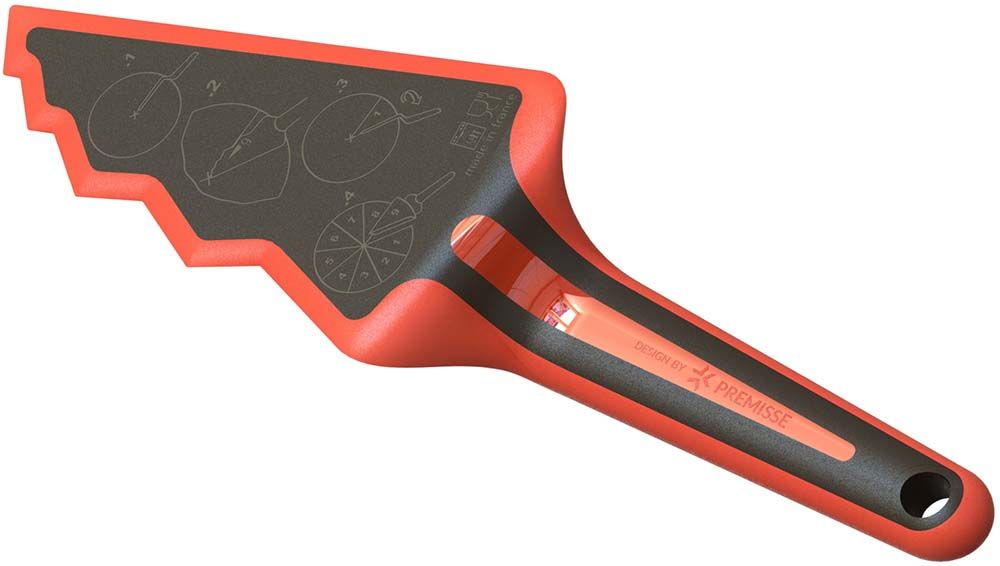 Pelle portionneuse anti-rayures