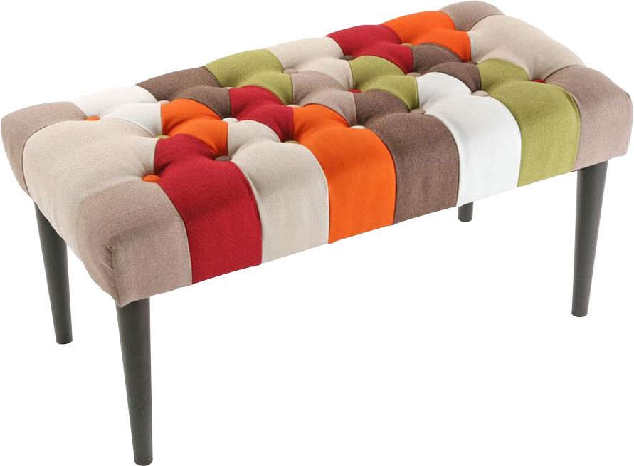 Bout de lit Patchwork vitaminé