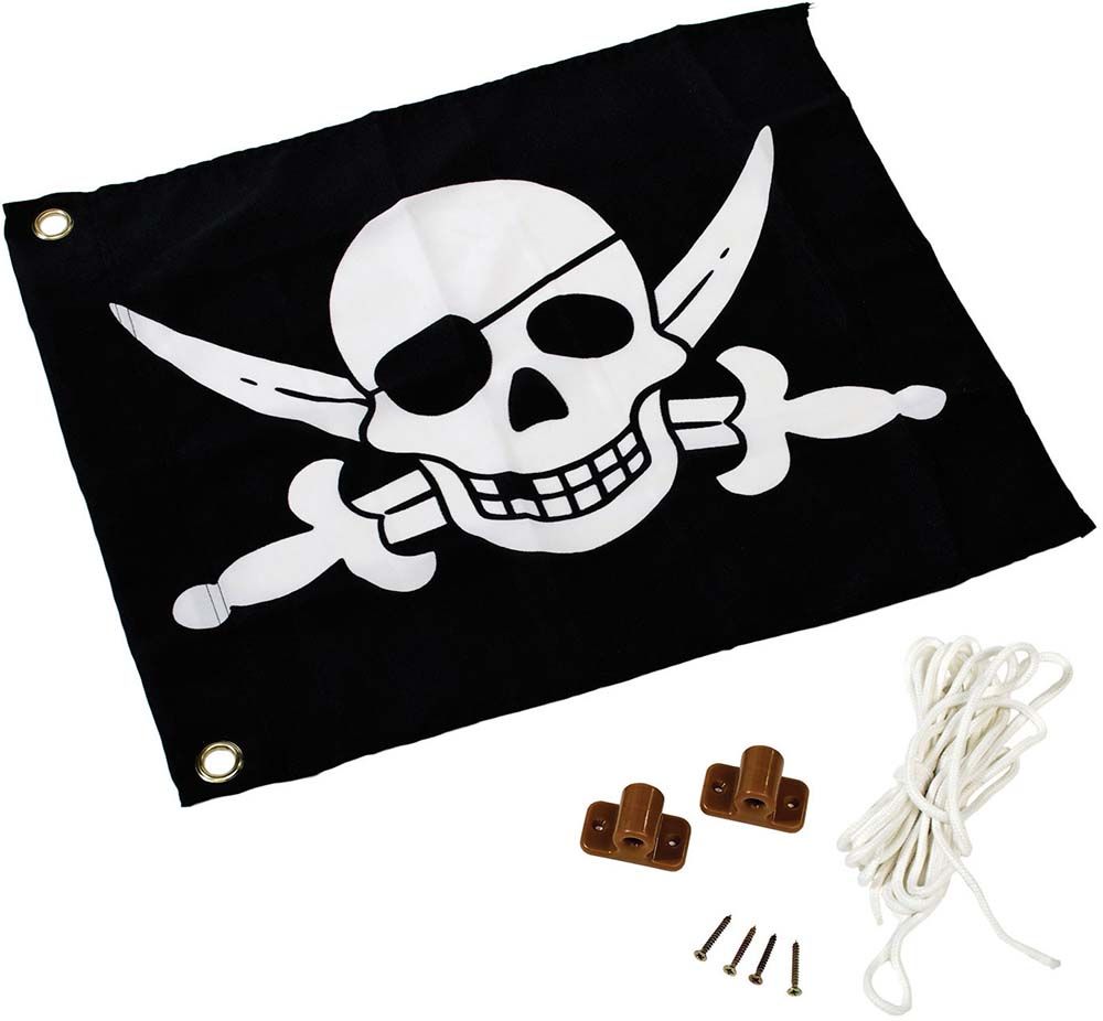 Drapeau Pirates avec système d'hisse