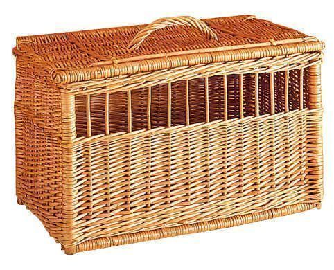 Panier transport chien et chat en osier