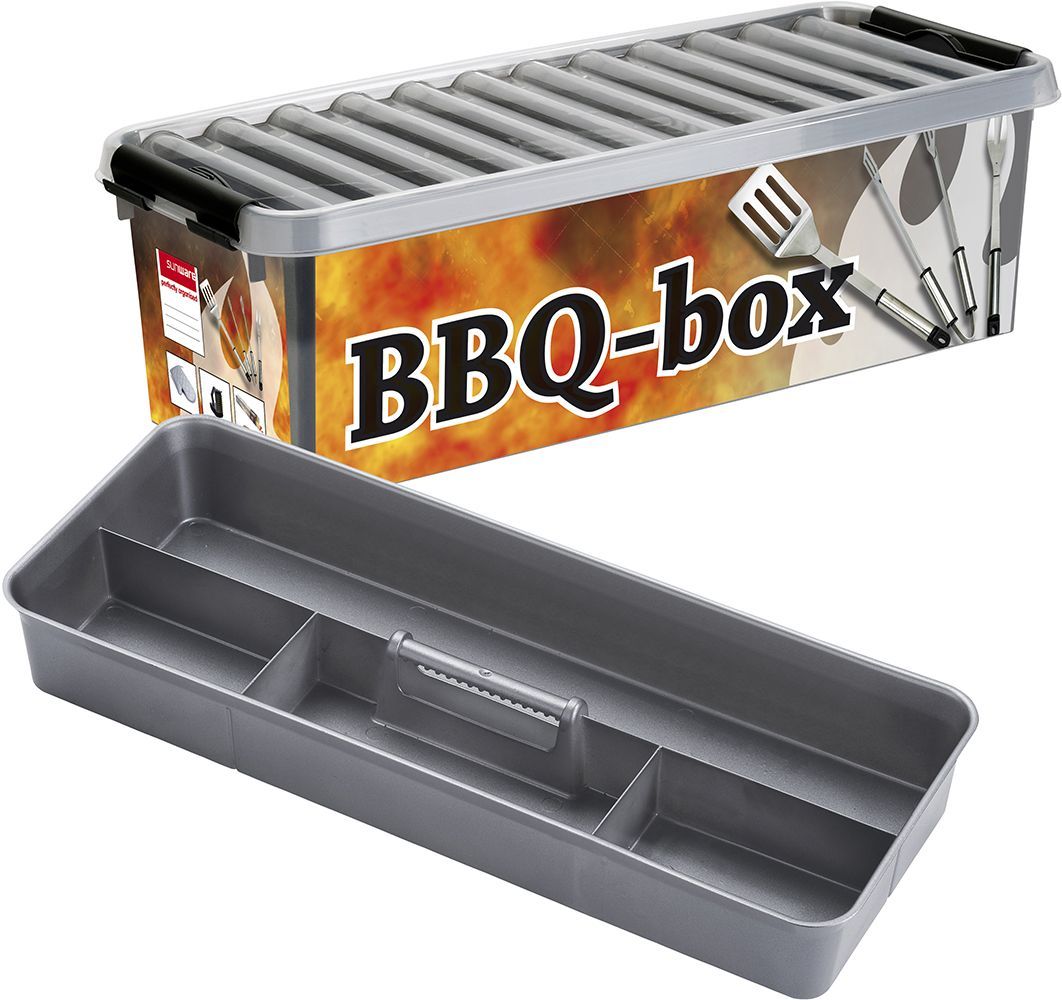 Boite Q-line BBQ-Box avec insert compartimenté
