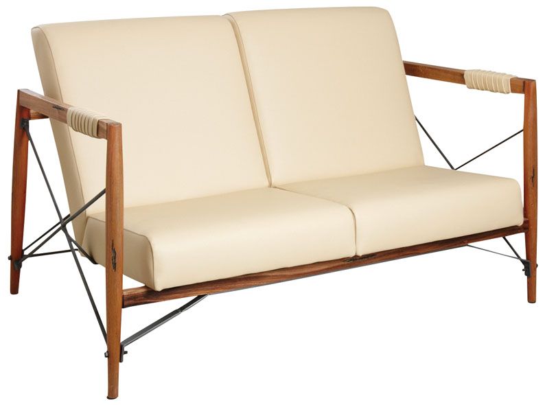 Canapé en bois de suar massif